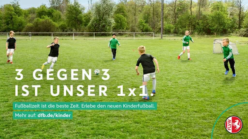 Kinderfußball Visual DFB 3vs3