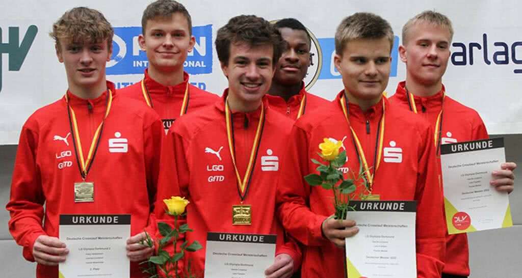 LG Olympia gewann kompletten Medaillensatz bei den deutschen Crossmeisterschaften in Lönningen
