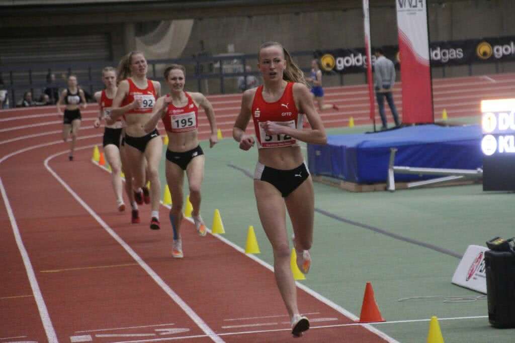 Jugendliche Karolina Haas war bei den „Westfälischen“ über 800 Meter schneller als die Frauen