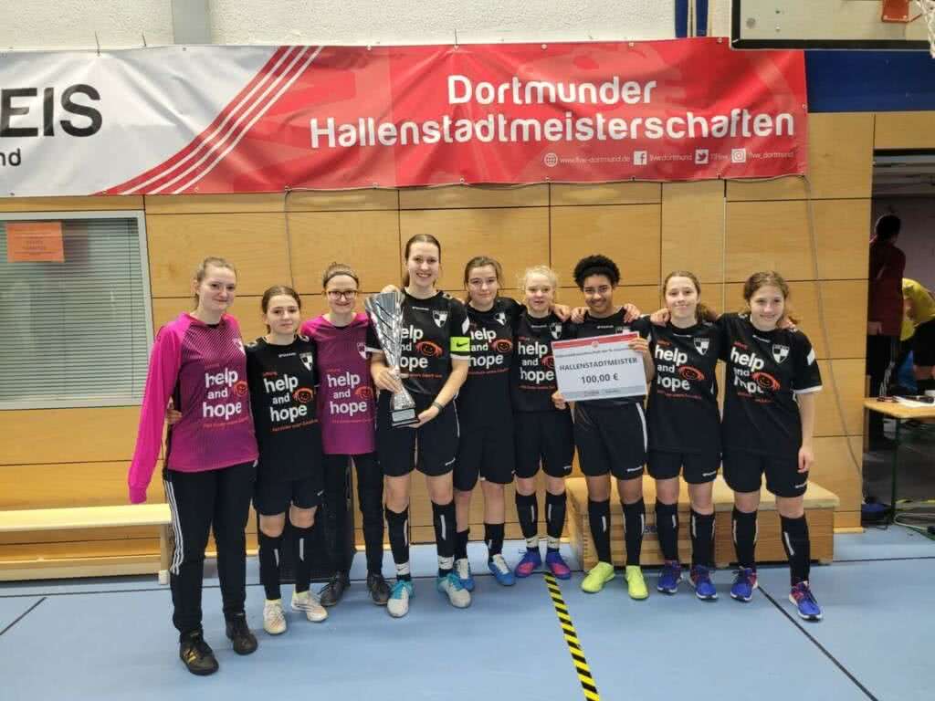 B-Juniorinnen des SV Berghofen sind Stadtmeisterinnen 2023