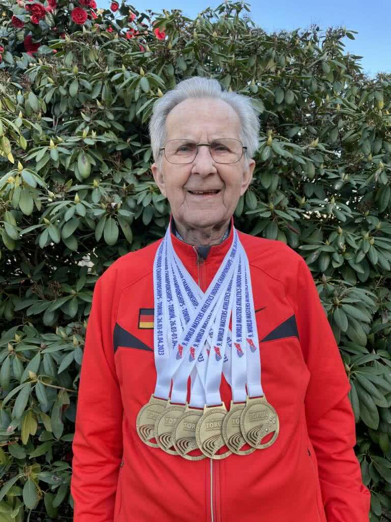 Klemens Wittig war mit sechsmal Gold der erfolgreichste Teilnehmer der Senioren-Weltmeisterschaften