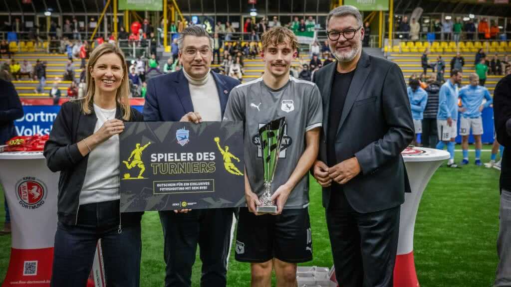 Huckarde stellt den besten Spieler: Vier Applaus für Luca Klecz