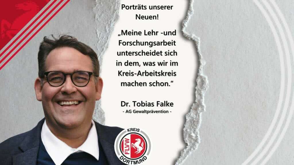 Der soziale Professor hilft Vereinen - Dr. Tobias Falke ist Mitglied des Arbeitskreises Gewaltprävention