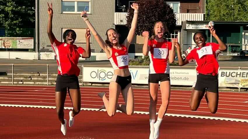 4x100m-Staffel der LGO