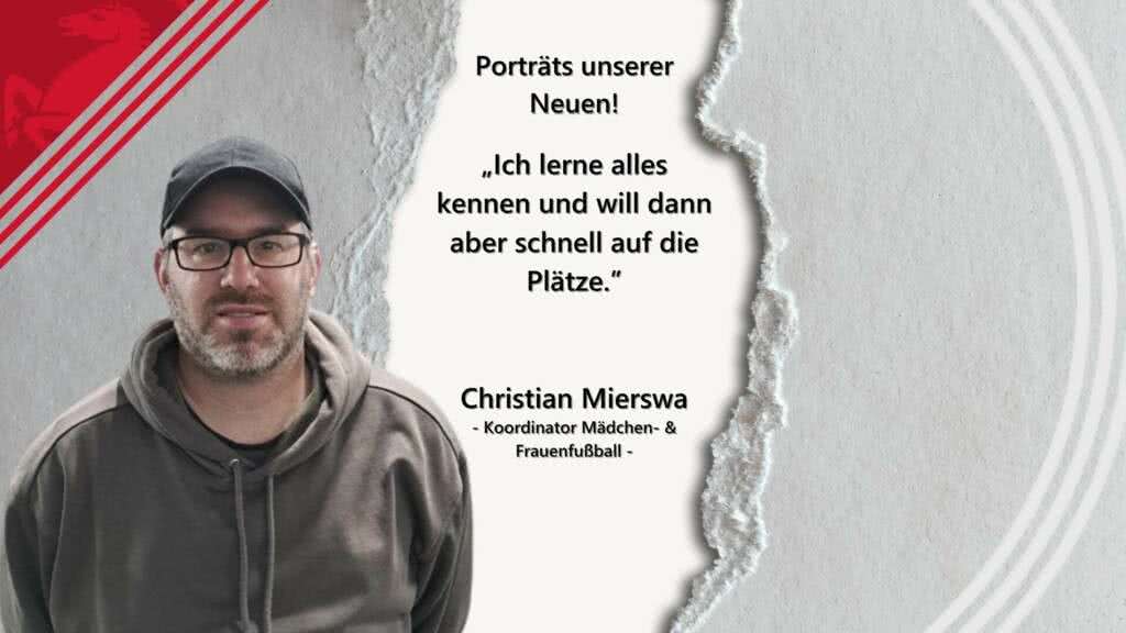 Christian Mierswa will jede Mannschaft besuchen