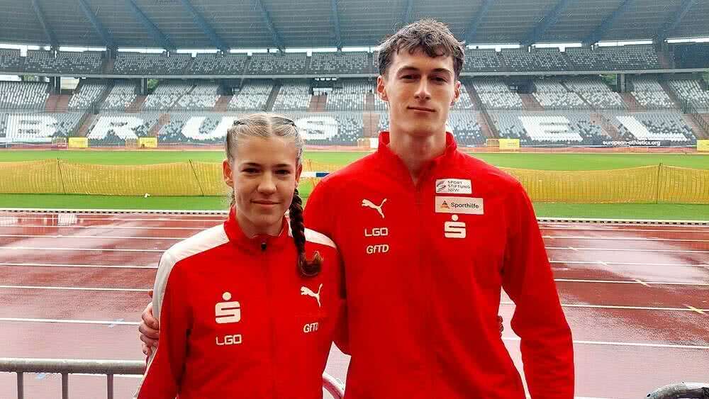 Mara Peltzer und Jannis Dettner