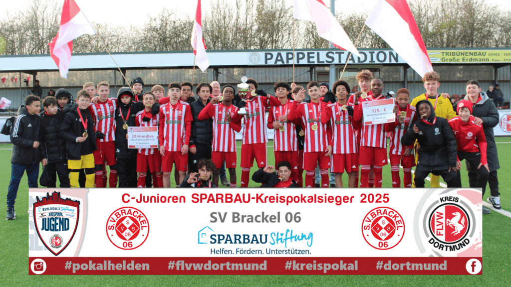 Eine Brackeler Mannschaft schafft es! Finaltag des Sparbau Kreispokals