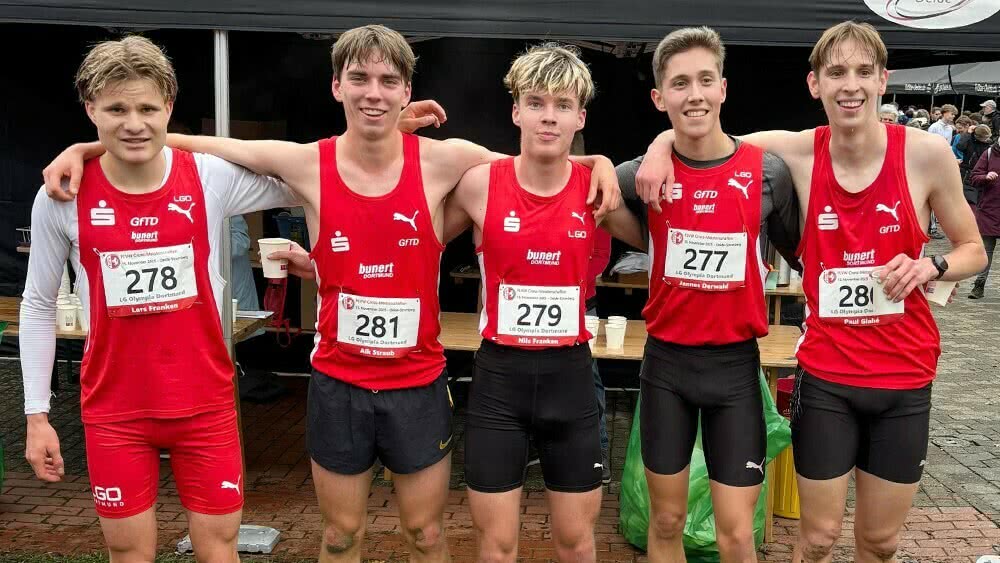 Cross-Team der LG Olympia