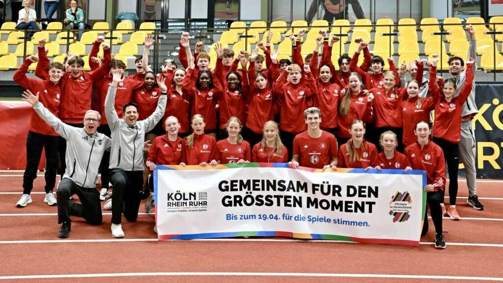 Team Westfalen beim Länderkampf