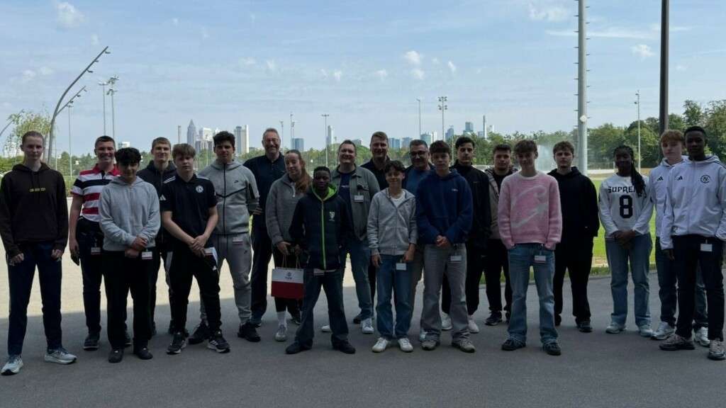 Schulungsteilnehmer genossen Tag auf dem DFB-Campus
