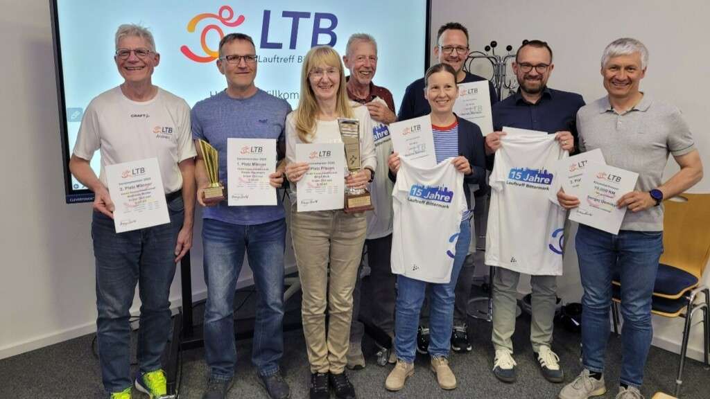 Ehrung bei der LT Bittermark