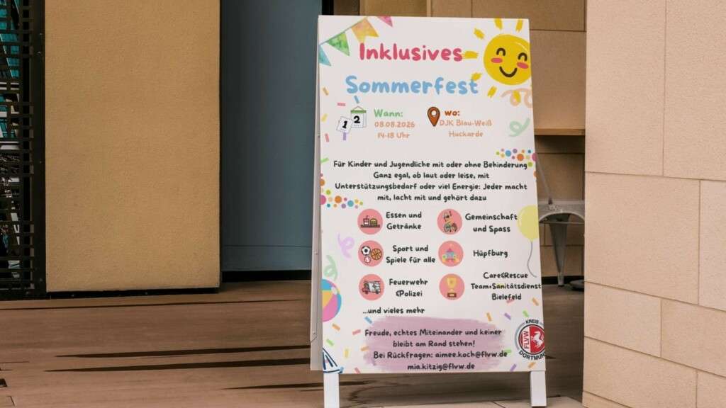 Inklusives Sommerfest bei BW Huckarda
